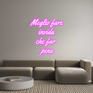 Scritta Neon Led Personalizzata Meglio fare
...