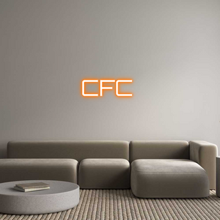 Scritta Neon Led Personalizzata CFC