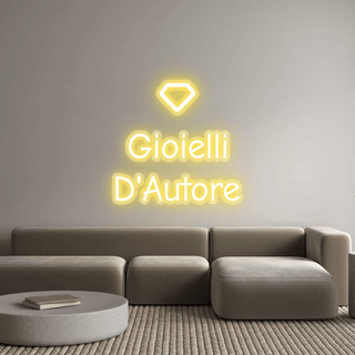 Scritta Neon Led Personalizzata 
Gioielli
...