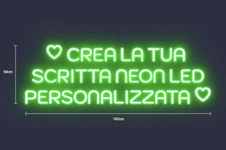 Scritte Led Personalizzate