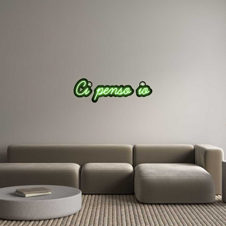 Scritta Neon Led Personalizzata Ci penso io