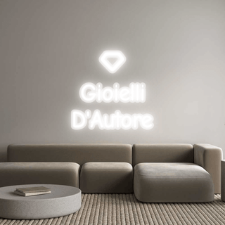 Scritta Neon Led Personalizzata 
Gioielli
...