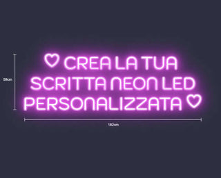 Scritte Led Personalizzate