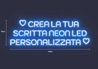 Scritte Led Personalizzate