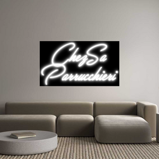 Scritta Neon Led Personalizzata ChezSa
Parru...